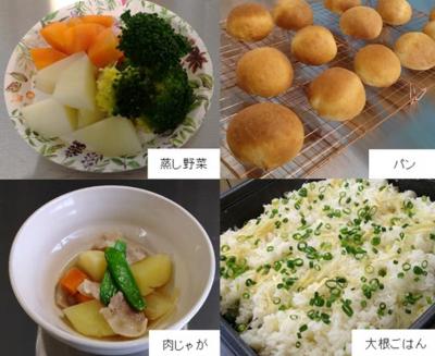 スチームコンベクションオーブンで調理した料理例